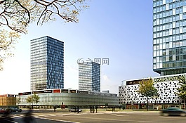 办公大楼,别墅,呈现