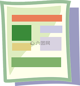 文档,模板,布局