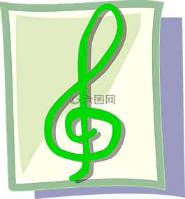 高音谱号,g 音谱号,音符