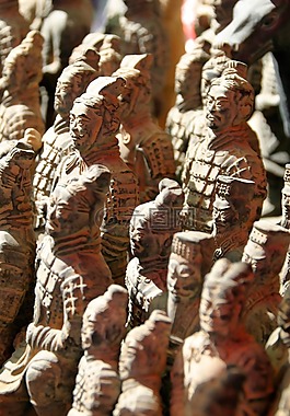 兵马俑,战士,中国