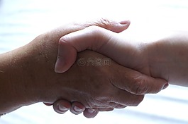 友谊,帮助,手