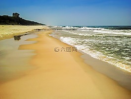chałupy,海,水