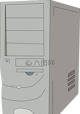 塔,cpu,灰色