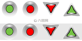 停止按钮,绿色信号,信号
