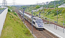 tgv,火车站加莱-frethun,退出巴黎