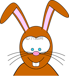 兔子,卡通,搞笑