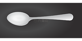 勺子,矢量勺子,食品