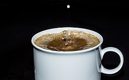 咖啡杯,杯,咖啡