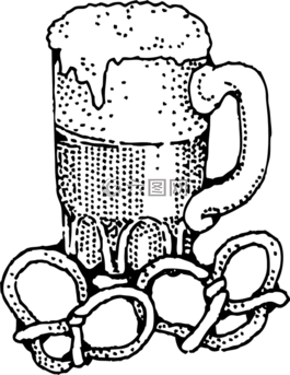 啤酒和椒盐脆饼,啤酒,纯生啤酒