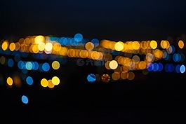光斑,夜景,风景