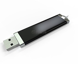 u盘,闪存驱动器,黑