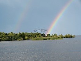 拉多加湖,俄罗斯,湖