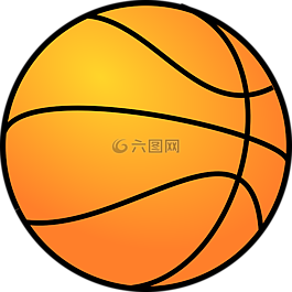 篮球,橙色,圆