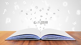文学,书,页面