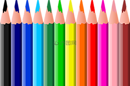 彩色铅笔,铅笔,有色