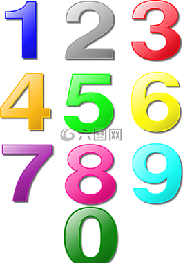号码,计数,数学