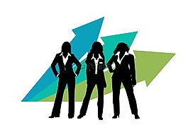 行政,女商人,女性的力量
