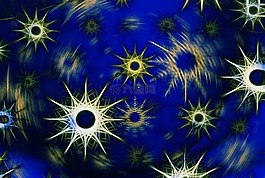 明星,冰晶体,冰