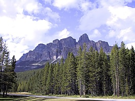 加拿大,公园,山