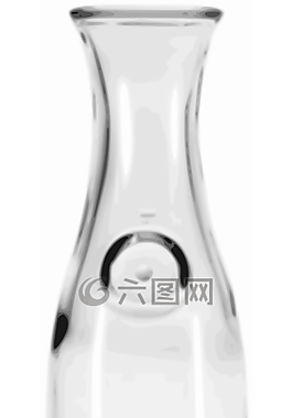瓶,牛奶瓶,滗水器