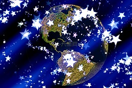 美国,南美洲,横幅