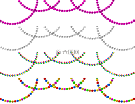 链,球,珠