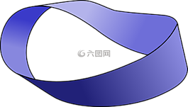 色带,蓝色,头发