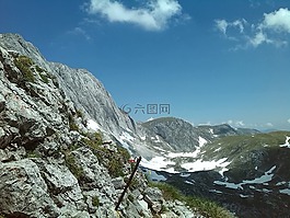山,旅游,阳光明媚