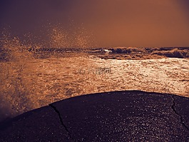 海滩,纳布勒,突尼斯