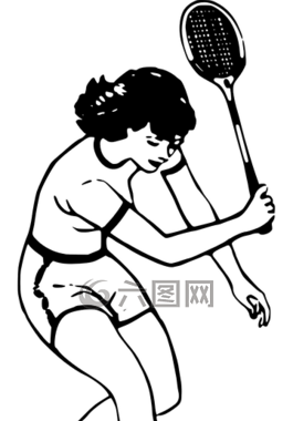 网球,球员,女孩