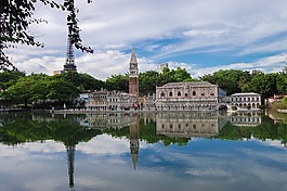 深圳,湖泊,城市