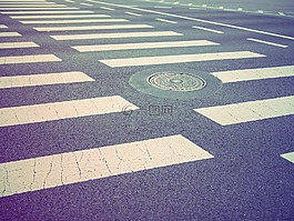人行横道,井,路