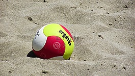 沙滩排球,排球,球