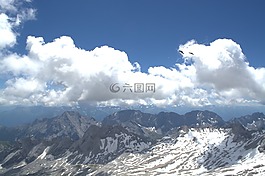 zugspitze,冰川,garmisch