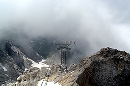 zugspitze,冰川,garmisch