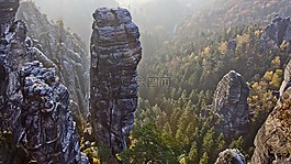 撒克逊瑞士,岩,巅峰