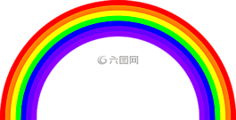 彩虹,颜色,五彩