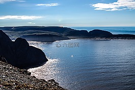 蓝色,海,挪威海