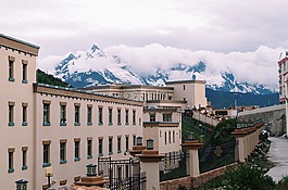 雪山,梅里雪山,西藏