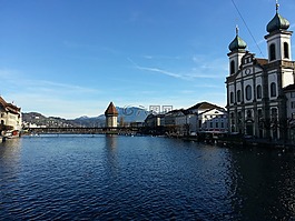卢塞恩,城市,桥