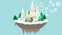 圣诞节,雪,圣诞之父