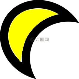 黄色月亮图片 黄色月亮素材 黄色月亮模板免费下载 六图网