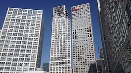 建筑,蓝天,北京