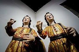 圣徒,俑,博物馆