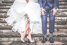 婚姻,婚礼,新娘