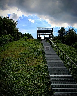 希尔,转储,楼梯