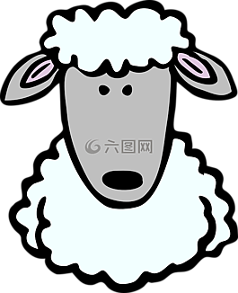 羊脸图片 羊脸素材 羊脸模板免费下载 六图网
