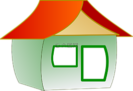 房子,首页,绿色