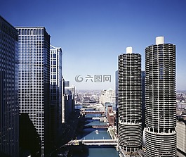 芝加哥,天际线,结构