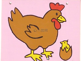 鸡,小鸡,滑稽